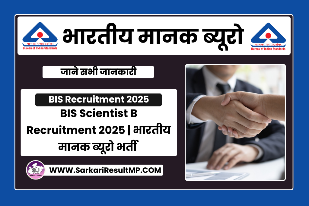BIS Scientist B Recruitment 2025